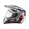 KASK MOTOCYKLOWY Z GOGLAMI LEATT ADV 7.5 ROYAL BLUE RED L